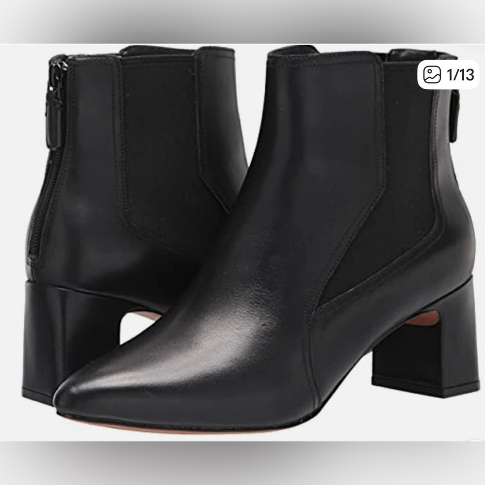 Cole Haan Etta Booties, black leather